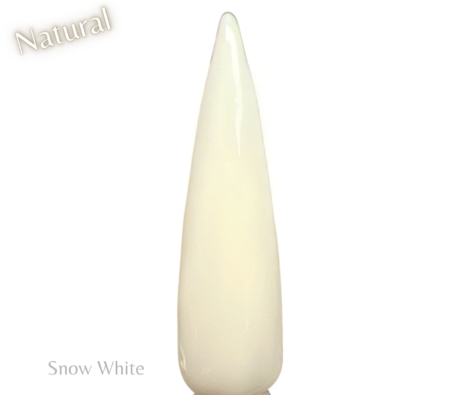 Snow White- Color Rubber Base Coat (Hema Free) - Sundara Nails