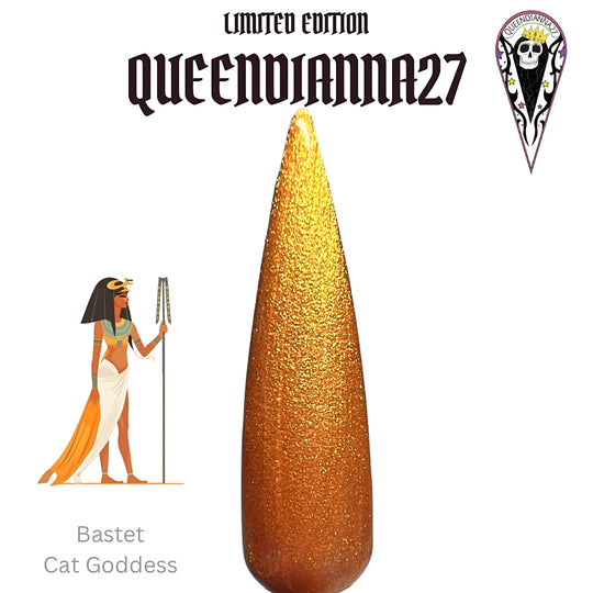 Bastet Cat Goddess- Limited Edition Queendianna27 Gel Polish