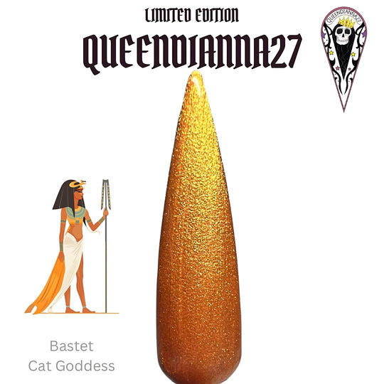 Bastet Cat Goddess- Limited Edition Queendianna27 Gel Polish - Sundara Nails