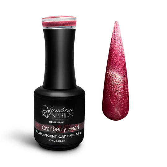 Cranberry Pearl- Pearlescent Cat Eye Gel