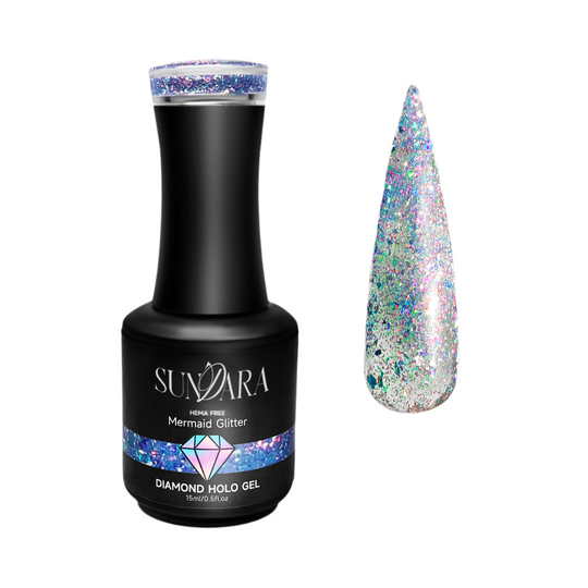 Mermaid Glitter- Holographic Gel Glitter