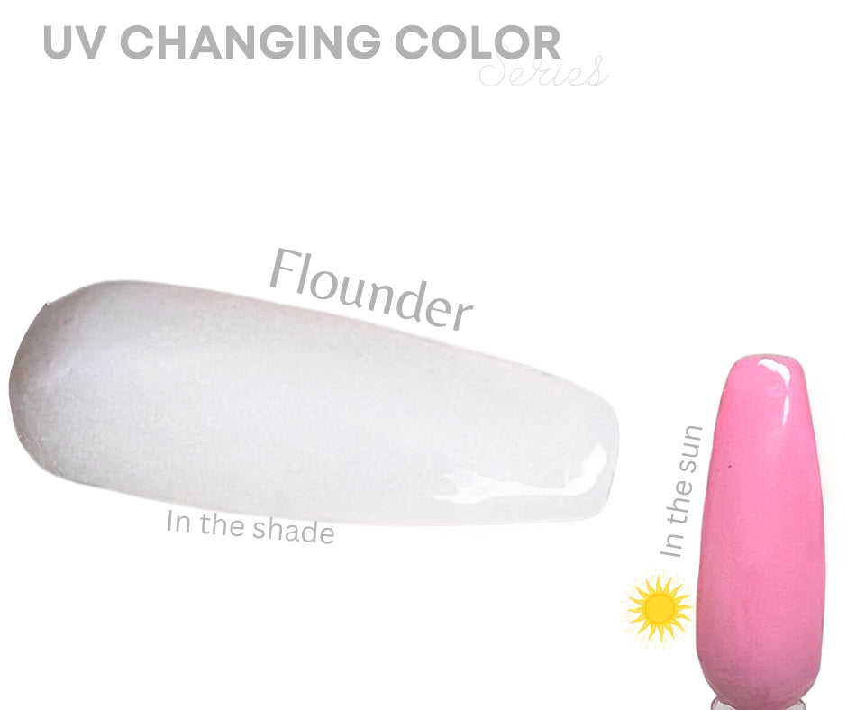 Flounder (UV color changing) - Sundara Nails