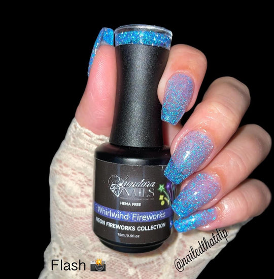 Whirlwind Fireworks- Reflective Gel Polish