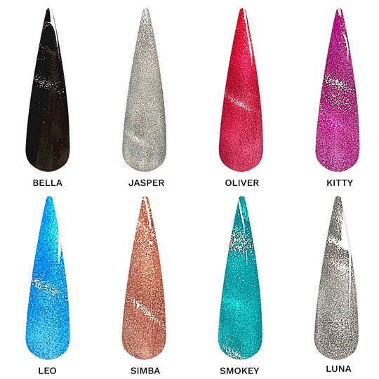 Crystal Cat Eye Gel Collection (8 colors)