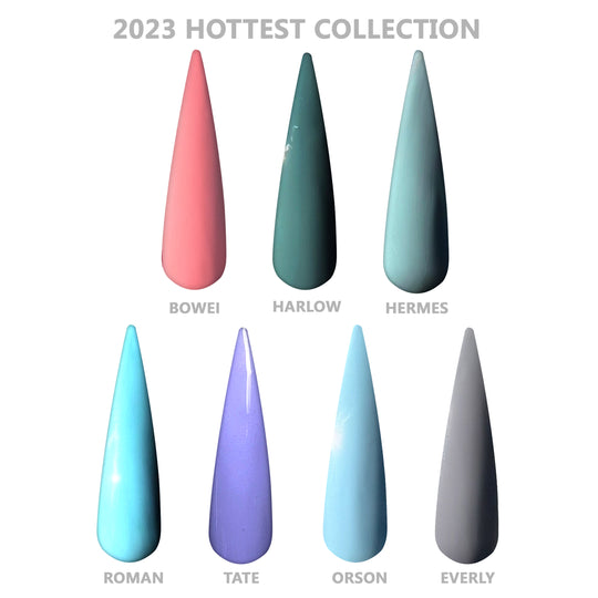 2023 Hottest Gel Polish Colors Collection 7 Colors