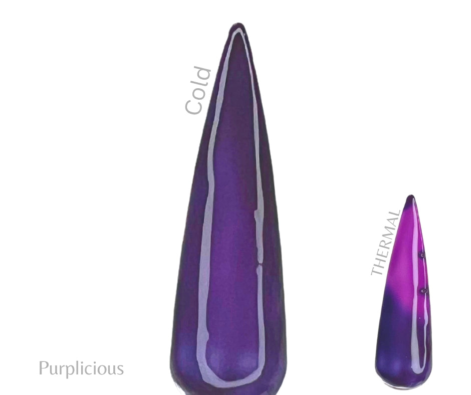 Purplicious- Thermal - Sundara Nails