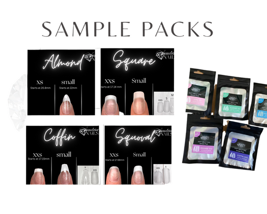 Soft Gelly Tips Sample Packs - Sundara Nails