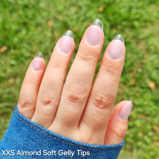 Almond Shape Soft Gelly Tips - Sundara Nails