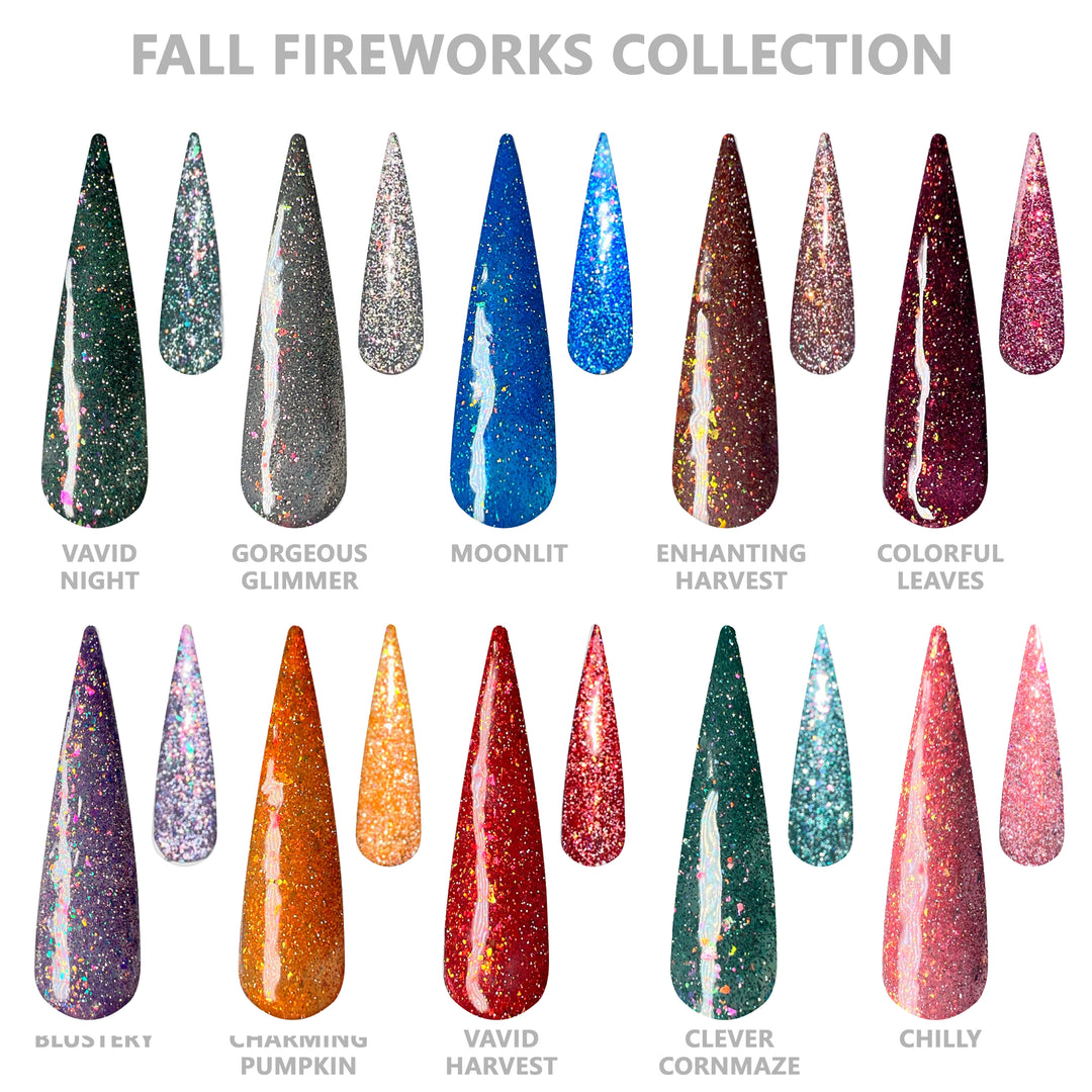 Fall Fireworks Gel Polish Collection 11 Colors