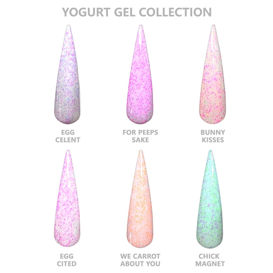 Yougurt Gel Polish Collection- 6 Colors