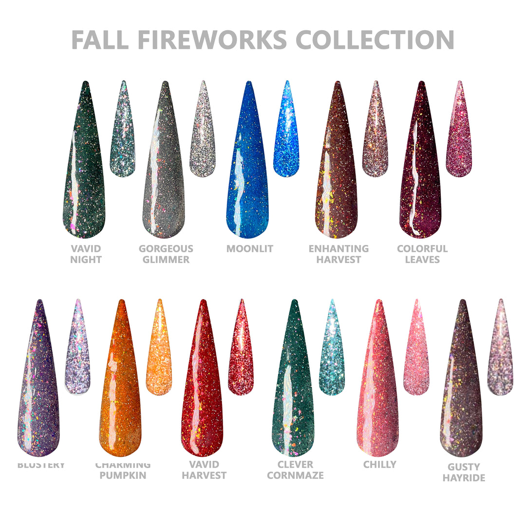 Fall Fireworks Gel Polish Collection 11 Colors