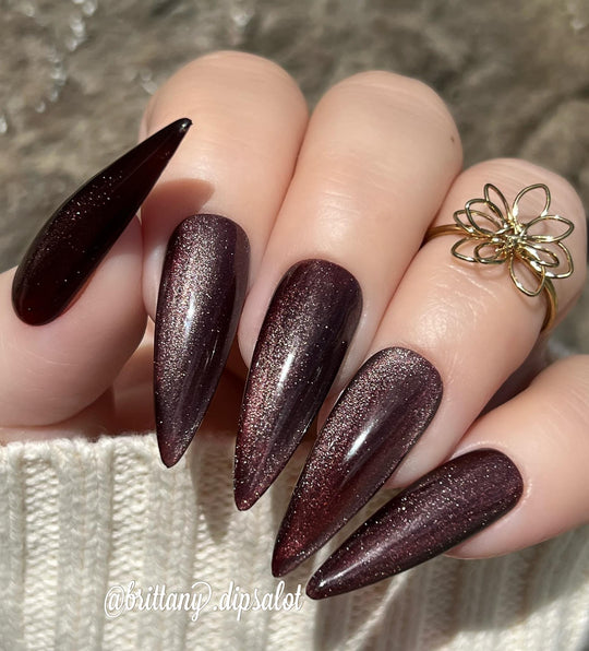 Mocha fall- Ceramic Cat Eye Gel Polish