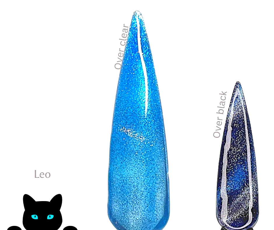 Leo- Crystal Cat Eye Gel - Sundara Nails