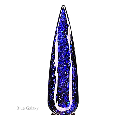 Blue Galaxy - Sundara Nails