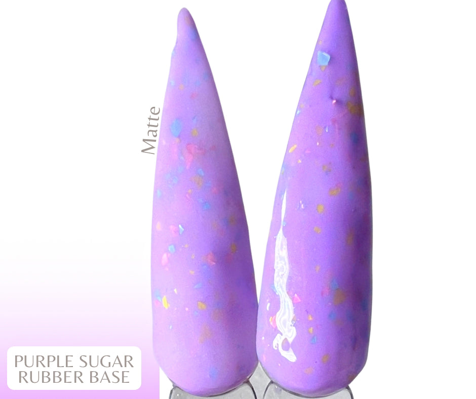 Purple Sugar Rubber Base Coat (Hema Free)