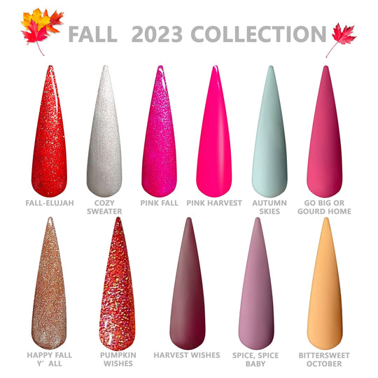 2023 Fall Gel Polish Collection 11 Colors (Hema Free) - Sundara Nails