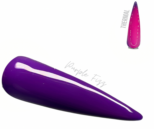 Purple Fizz-Thermal Builder Gel - Sundara Nails