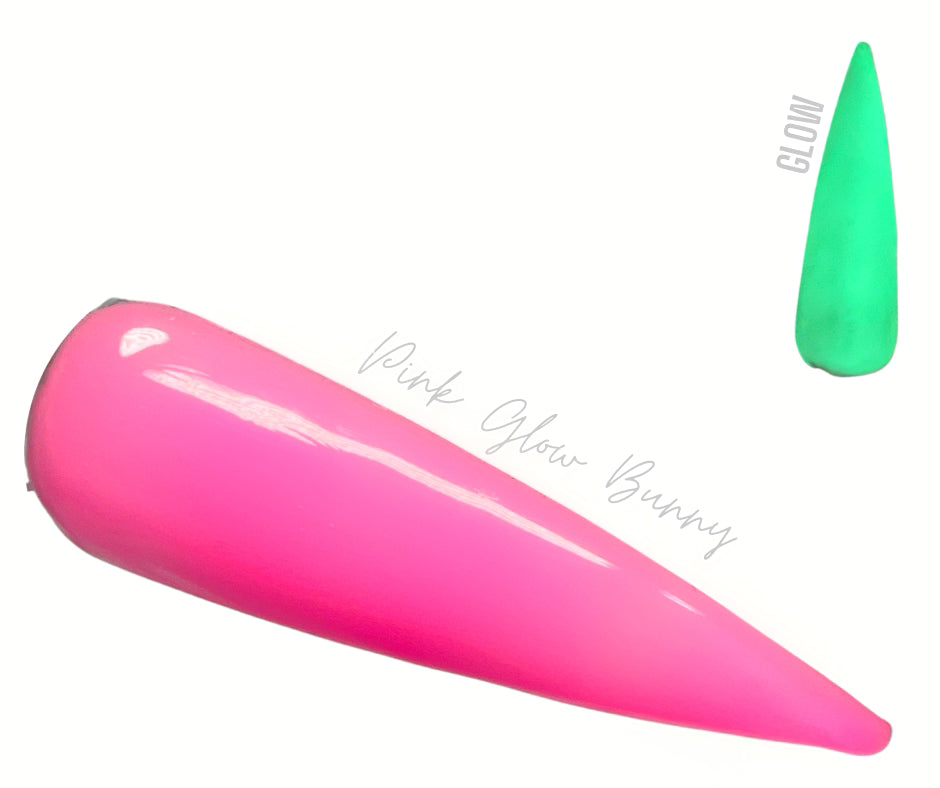 Pink Glow Bunny-Glow Builder Gel (Hema Free)