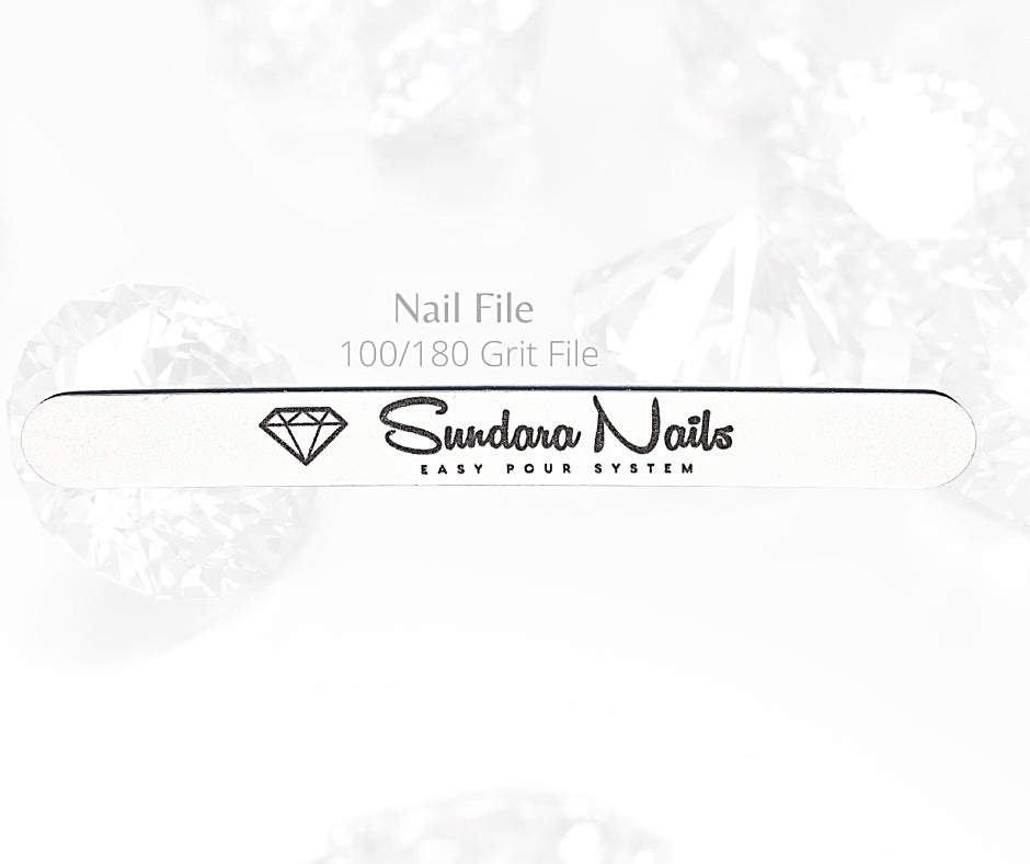 Nail File 100/180 Grit - Sundara Nails
