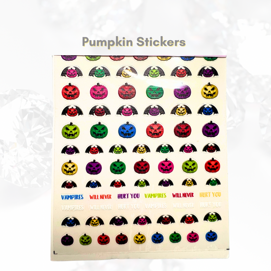 Pumpkin stickers