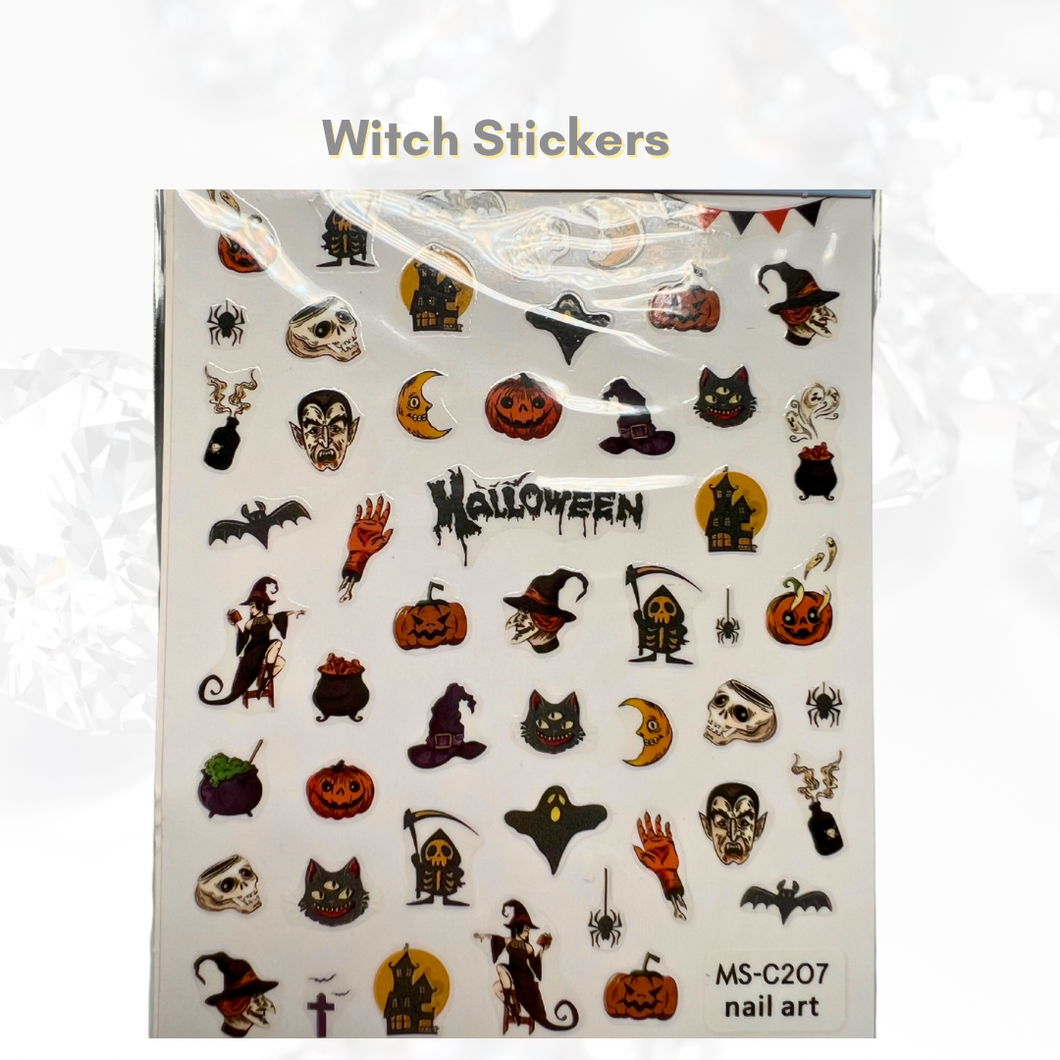 Witch stickers