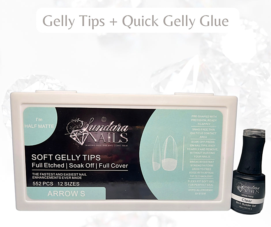 Soft Gelly Tips + Quick Gelly Glue