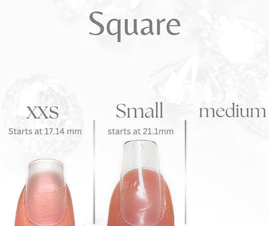 Square Shapes Soft Gelly Tips