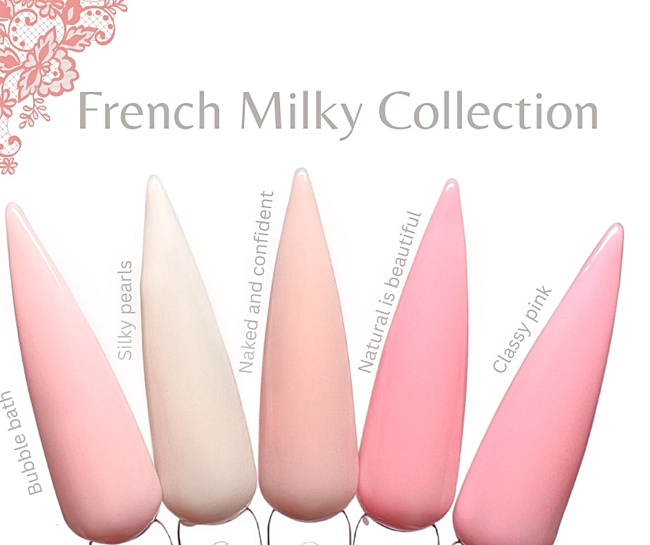 French Milky Gel Polish Collection -Hema Free