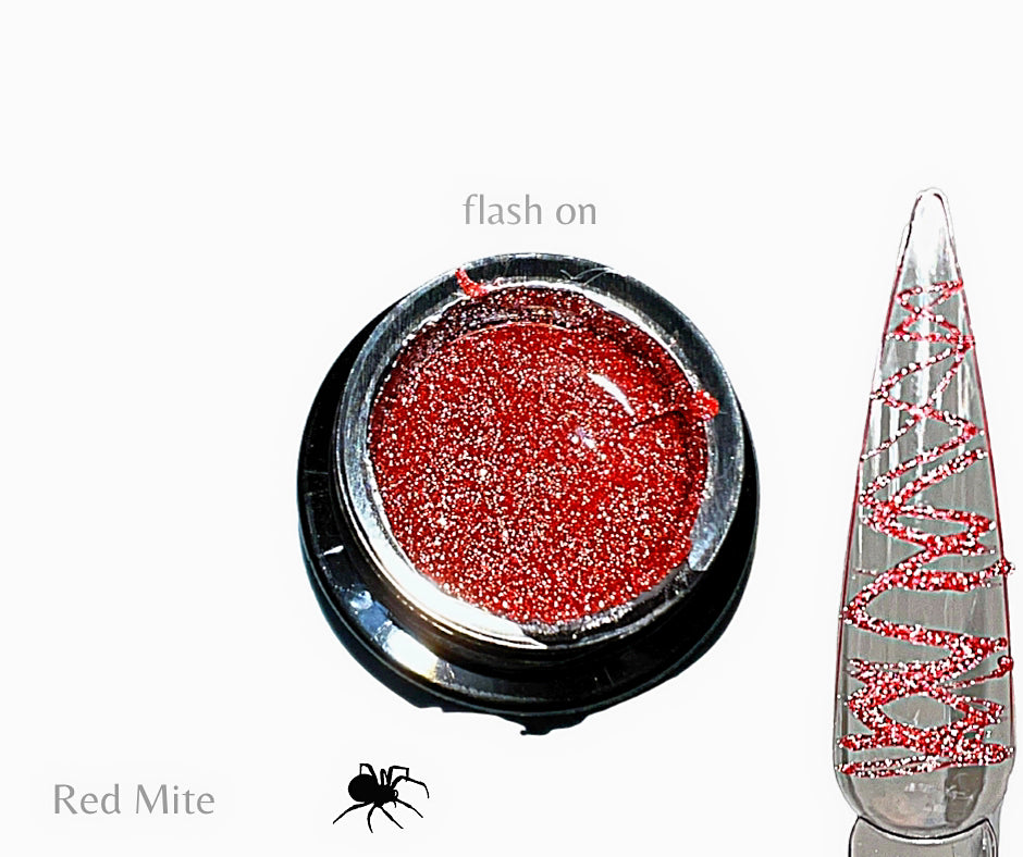 Red Mite- Reflective Red Spider Gel