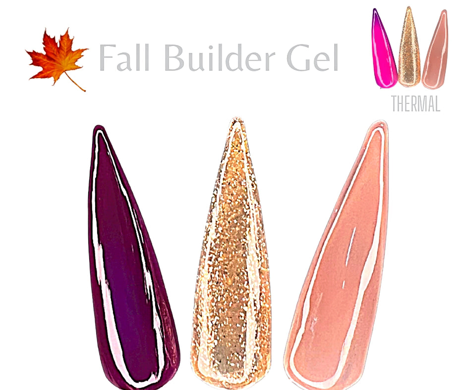 Fall Builder Gel Polish Collection (3 colors)