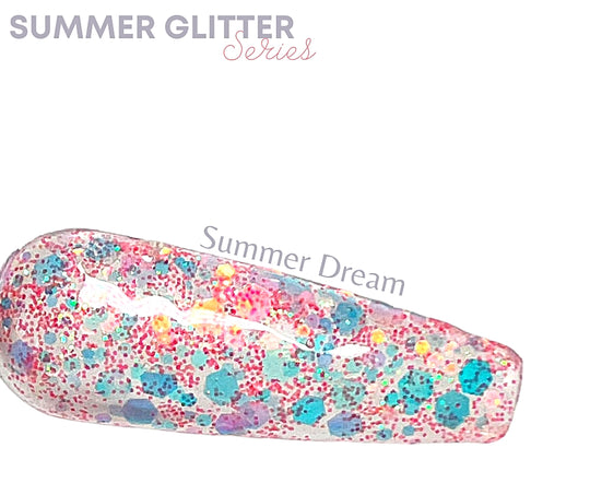 Summer glitter Series collection (Dip Powder)