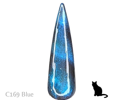 c169 Blue (3D Cateye Gel)