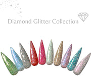 Diamond Gel Polish Collection 10 Colors (Hema Free)
