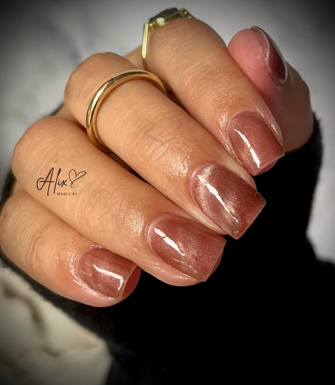 Cinnamon Cider- Ceramic Cat Eye Gel Polish