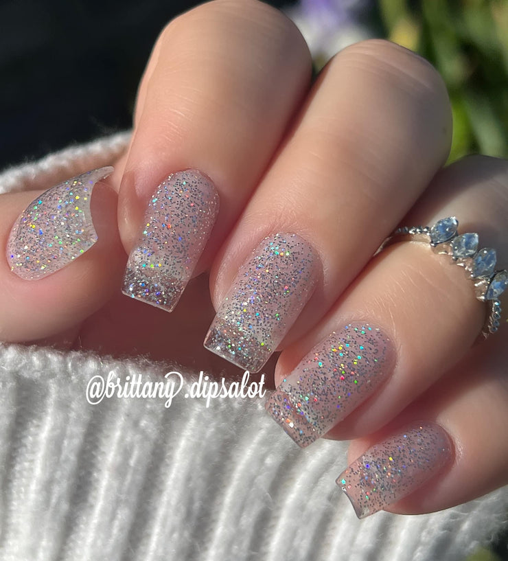 I am snow cute is a non-sticky glitter gel