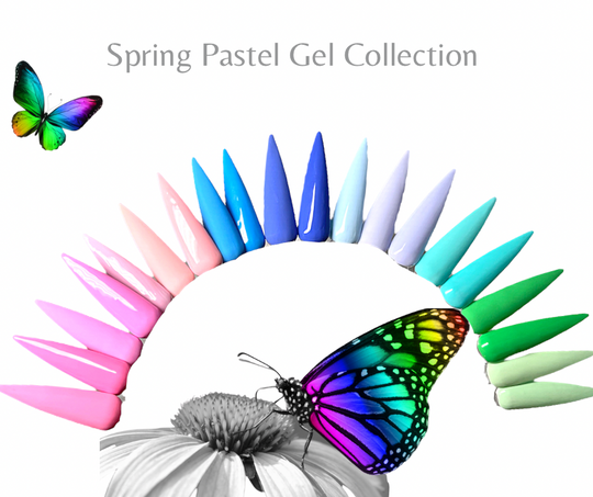 Spring Pastel Gel Polish Collection (Hema Free)