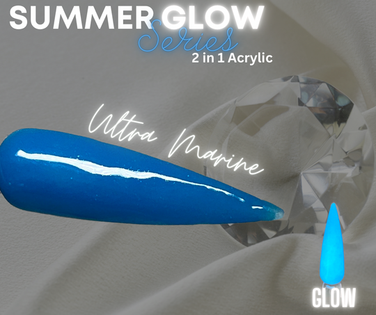 Summer Glow Series-  Acrylic + Dip