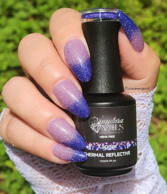 Xander- Reflective thermal gel - Sundara Nails