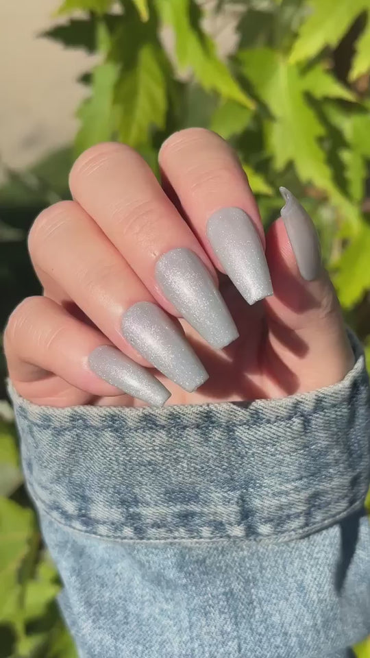 cozy sweater gel polish grey