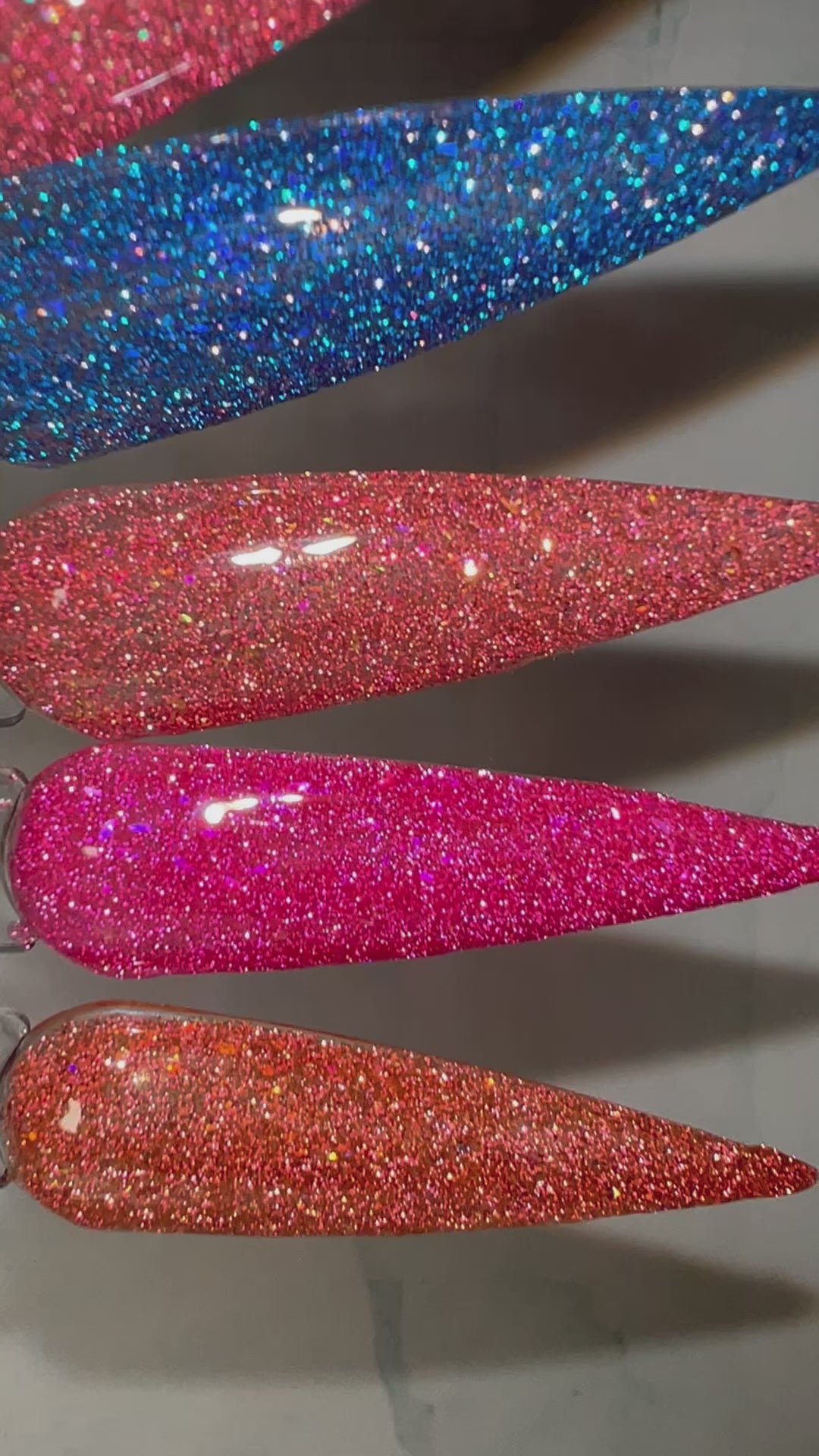 Neon Firework Reflective Gel Collection (8 colors)