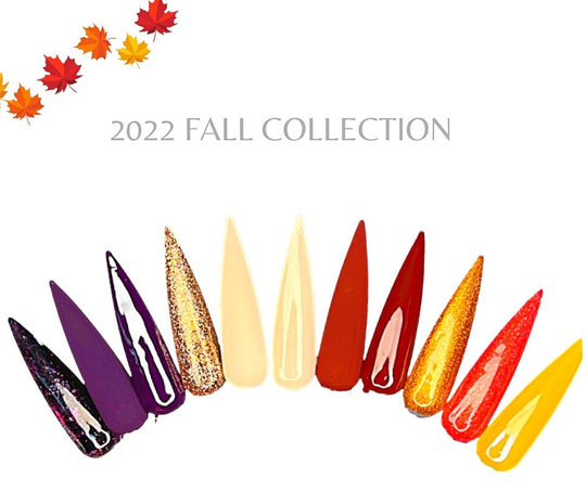 2022 Fall Gel Polish Collection 8 Colors (Hema Free) - Sundara Nails