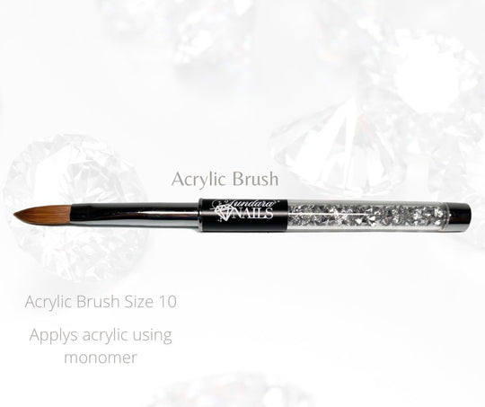 Acrylic Kolinsky Brush Size 10 - Sundara Nails