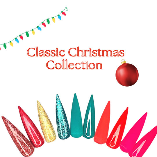 2022 Classic Christmas Gel Polish Collection 7 Colors (Hema Free) - Sundara Nails