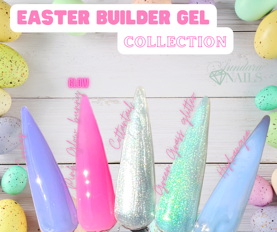 Easter Builder Gel Collection 2023 (5 colors) Hema Free