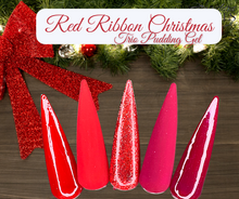 Load image into Gallery viewer, Red Ribbon Christmas (Pudding Gel Trio)

