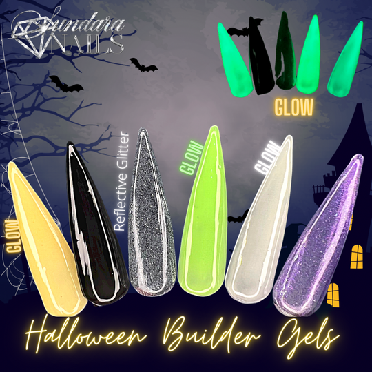 Halloween 🎃 Builder Gel Polish Collection (6 colors) Hema Free