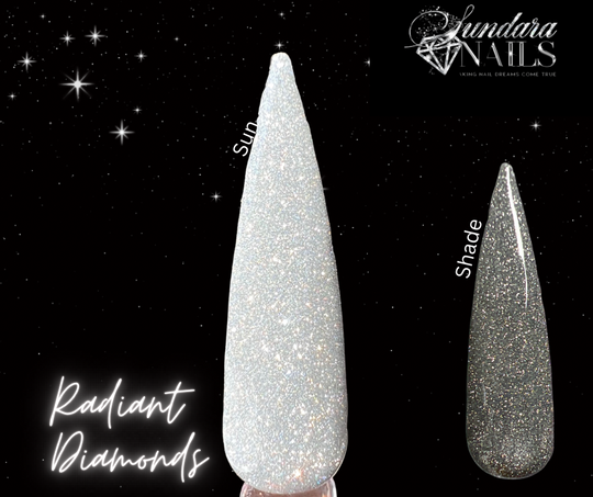 Radiant Diamonds - Sundara Nails