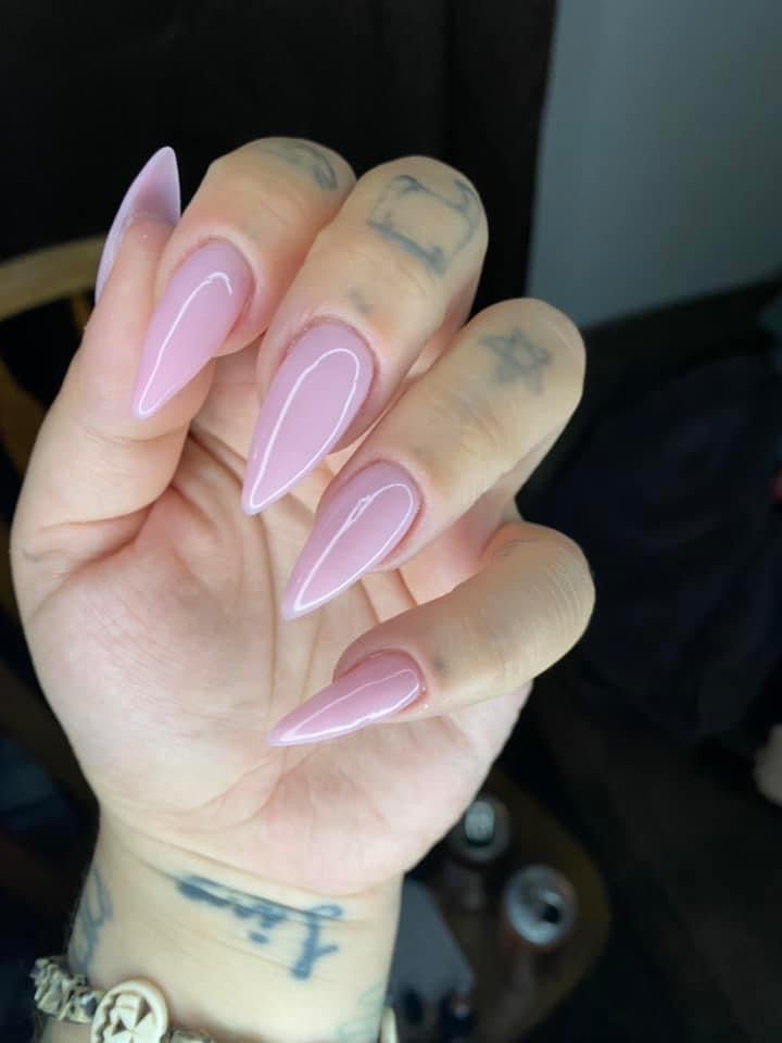 Stilletto Shapes Soft Gelly Tips