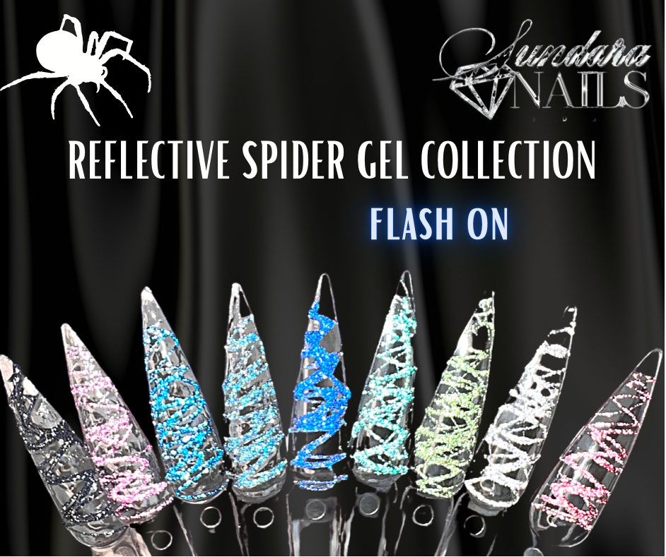 Reflective Spider Gel Collection