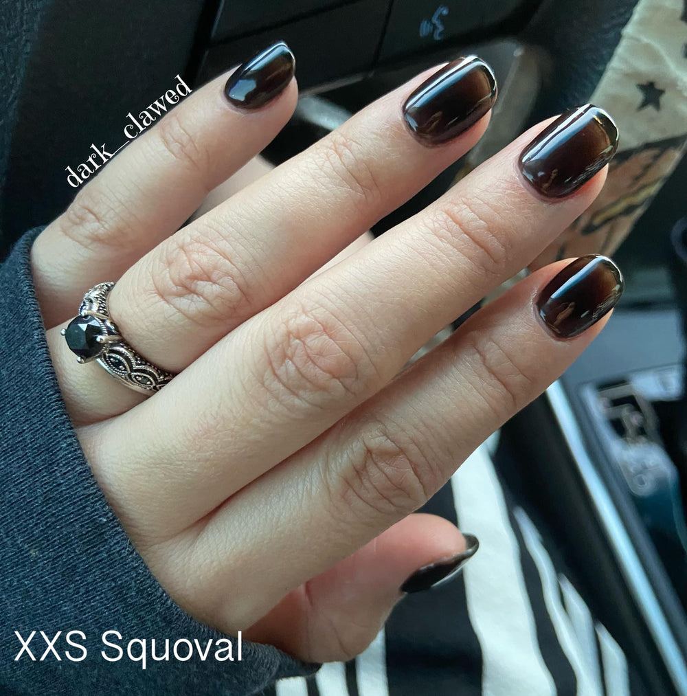 Squoval Shapes Soft Gelly Tips
